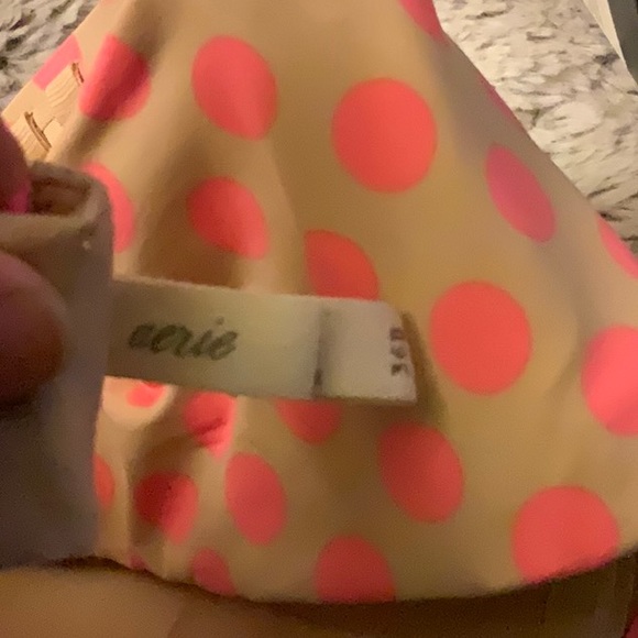Aerie strapless bra - nude with hot pink polka dots - 36B - Picture 4 of 4